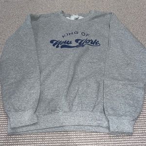 king of new york sweatshirt size medium